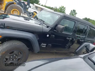 2019 Jeep Wrangler Unlimited Sport S with VIN 1C4HJXDG1KW603345, listed as a IAAI auction lot 42474523 with 90,048 mi miles and . Bid and sale history available at DreamBid. Image 14.