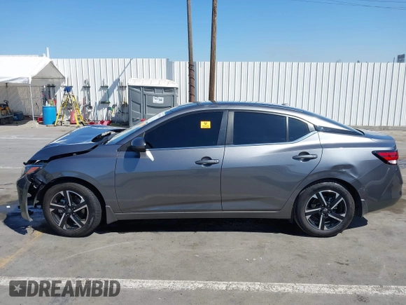 2024 Nissan Sentra SV with VIN 3N1AB8CV6RY273292, listed as a IAAI auction lot 41997489 with 28,521 mi miles and . Bid and sale history available at DreamBid. Image 13.