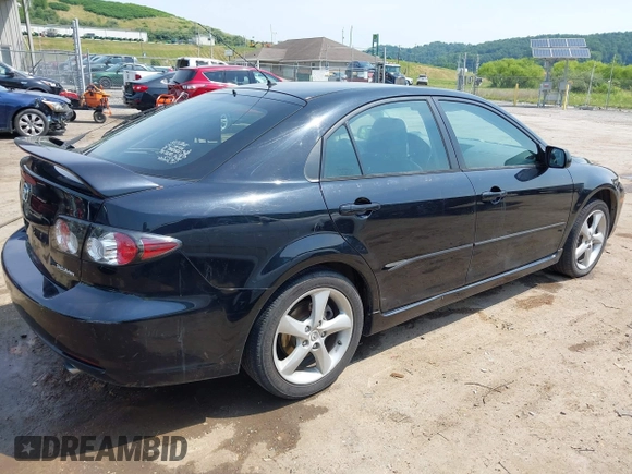 2007 Mazda 6 i Sport VE with VIN 1YVHP84C975M20607, listed as a IAAI auction lot 39658791 with 139,407 mi miles and . Bid and sale history available at DreamBid. Image 4.
