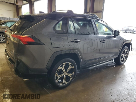 2021 Toyota RAV4 XSE with VIN JTMFB3FV5MD035494, listed as a Copart auction lot 61256085 with 54,940 mi miles and Salvage title. Bid and sale history available at DreamBid. Image 3.