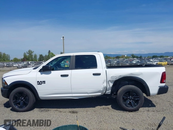 2024 Ram 1500 Classic Warlock with VIN 1C6RR7LG9RS157243, listed as a IAAI auction lot 42111265 with 19,866 mi miles. Bid and sale history available at carsss.com. Image 13.
