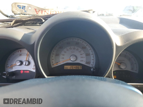 2007 Scion tC Spec with VIN JTKDE177670186674, listed as a Copart auction lot 50547635 with 264,867 mi miles and Salvage Title. Bid and sale history available at carsss.com. Image 9.