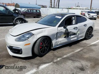 2020 Porsche Panamera GTS with VIN WP0AG2A7XLL145332, listed as a Copart auction lot 52541283 with 44,177 mi miles and . Bid and sale history available at DreamBid. Image 1.