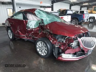 2015 Buick LaCrosse Premium I with VIN 1G4GD5G32FF214358, listed as a IAAI auction lot 41702321 with Not Provided miles. Bid and sale history available at carsss.com. Image 1.