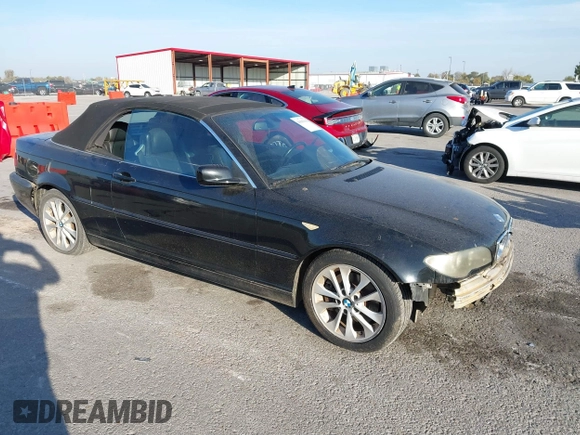 2006 BMW 3 Series 330Ci with VIN WBABW53416PZ42123, listed as a IAAI auction lot 40662101 with 177,364 mi miles. Bid and sale history available at carsss.com. Image 1.