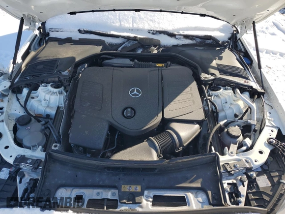 2023 Mercedes-Benz C 300 with VIN W1KAF4HB6PR141621, listed as a Copart auction lot 89319875 with 18,962 mi miles and Salvage Title. Bid and sale history available at DreamBid. Image 11.