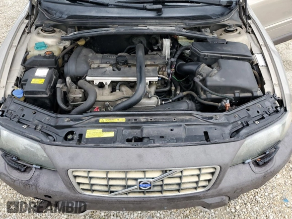 2004 Volvo V70 XC70 with VIN YV1SZ59H341127307, listed as a Copart auction lot 74380104 with 0 mi miles and Salvage Title. Bid and sale history available at carsss.com. Image 11.