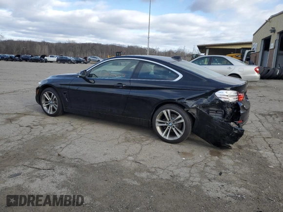 2016 BMW 4 Series 428i xDrive with VIN WBA3N9C56GK249540, listed as a Copart auction lot 88231045 with 90,207 mi miles and Salvage Title. Bid and sale history available at carsss.com. Image 2.