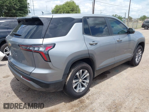 2025 Chevrolet Equinox FWD LT with VIN 3GNAXHEG8SL136412, listed as a IAAI auction lot 42456987 with 4,692 mi miles and . Bid and sale history available at DreamBid. Image 4.