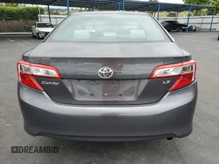 2014 Toyota Camry L with VIN 4T4BF1FK8ER431452, listed as a Copart auction lot 54802665 with 76,393 mi miles and Salvage Title. Bid and sale history available at DreamBid. Image 6.