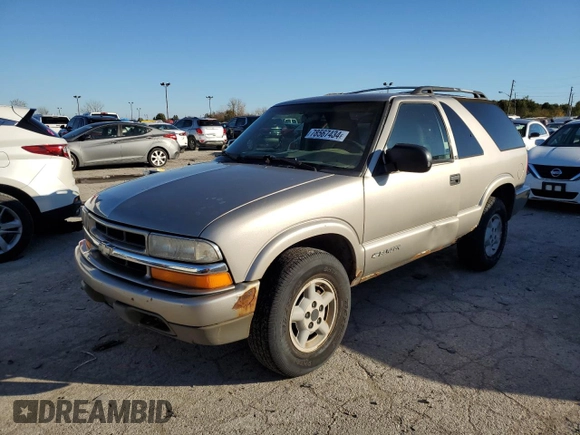 1999 Chevrolet Blazer LS с VIN 1GNCT18W1XK140616, выставлен на аукционе Copart как лот 78567434 с пробегом 244 356 миль миль и Чистый • Clean title. История ставок и продаж доступна на DreamBid. Изображение 1.