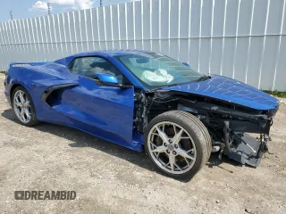 2020 Chevrolet Corvette 3LT with VIN 1G1Y83D41L5109190, listed as a Copart auction lot 60976365 with 28,119 mi miles and Salvage title. Bid and sale history available at DreamBid. Image 4.
