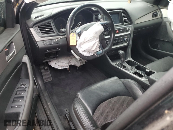 2018 Hyundai Sonata Sport Plus with VIN 5NPE34AF6JH677825, listed as a Copart auction lot 86072924 with Not Provided miles and Clean Title. Bid and sale history available at DreamBid. Image 8.