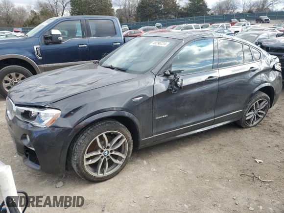 2017 BMW X4 xDrive28i with VIN 5UXXW3C5XH0T78908, listed as a Copart auction lot 40296224 with 69,802 mi miles. Bid and sale history available at carsss.com. Image 1.