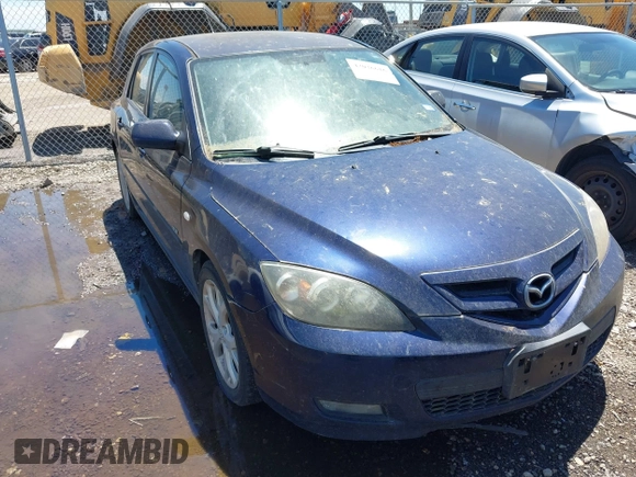 2009 Mazda Mazda3 s Touring with VIN JM1BK343091203101, listed as a IAAI auction lot 42036616 with 140,755 mi miles. Bid and sale history available at carsss.com. Image 1.