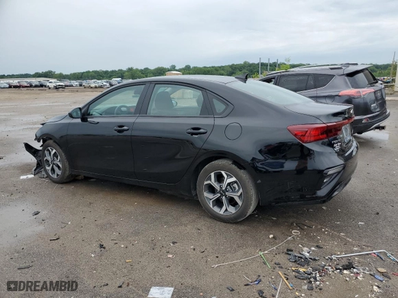 2021 Kia Forte LXS with VIN 3KPF24AD6ME412210, listed as a Copart auction lot 56917444 with 27,144 mi miles and Salvage Title. Bid and sale history available at carsss.com. Image 2.