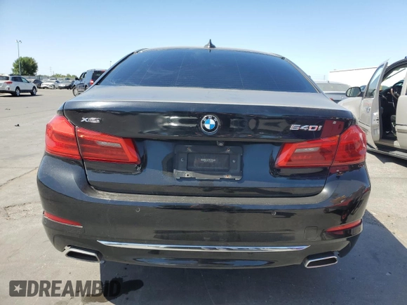 2017 BMW 5 Series 540i xDrive with VIN WBAJE7C36HWA03708, listed as a Copart auction lot 61983685 with 122,082 mi miles and Clean title. Bid and sale history available at DreamBid. Image 6.