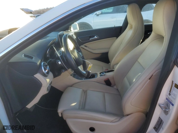 2016 Mercedes-Benz CLA with VIN WDDSJ4EB9GN382457, listed as a Copart auction lot 46546205 with 44,332 mi miles and Salvage Title. Bid and sale history available at carsss.com. Image 7.