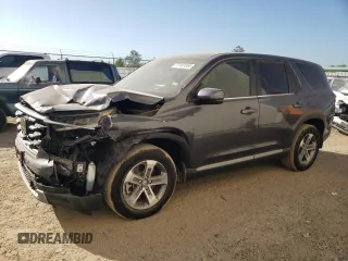 2024 Honda Pilot EX-L 7 Passenger with VIN 5FNYG2H58RB007819, listed as a Copart auction lot 77101344 with 2,829 mi miles and Salvage Title. Bid and sale history available at carsss.com. Image 1.