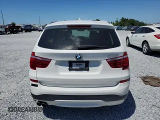 2016 BMW X3 sDrive28i with VIN 5UXWZ7C51G0R32183, listed as a Copart auction lot 53120275 with 110,532 mi miles and Salvage Title. Bid and sale history available at DreamBid. Image 6.