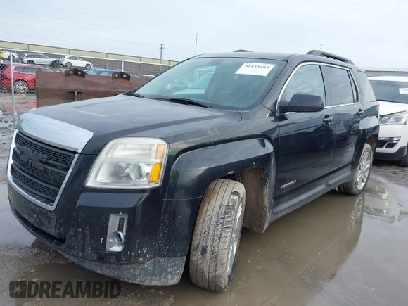2011 GMC Terrain SLE-2 with VIN 2CTALSEC5B6358977, listed as a IAAI auction lot 41455492 with 172,872 mi miles. Bid and sale history available at carsss.com. Image 2.