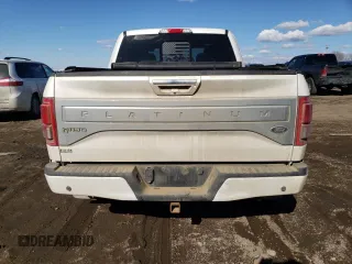 2017 Ford F-150 XL with VIN 1FTEW1EG3HFA74795, listed as a Copart auction lot 46892235 with 118,333 mi miles and Salvage Title. Bid and sale history available at carsss.com. Image 6.