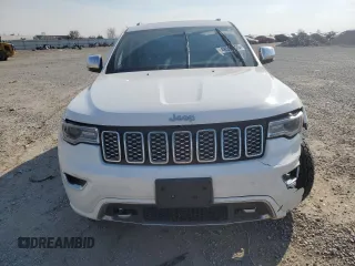 2017 Jeep Grand Cherokee Overland with VIN 1C4RJFCG9HC633011, listed as a Copart auction lot 48596125 with 0 mi miles and Salvage Title. Bid and sale history available at carsss.com. Image 5.