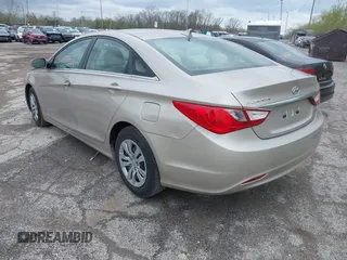 2011 Hyundai Sonata GLS with VIN 5NPEB4AC2BH061548, listed as a IAAI auction lot 42055422 with 131,366 mi miles and . Bid and sale history available at carsss.com. Image 3.