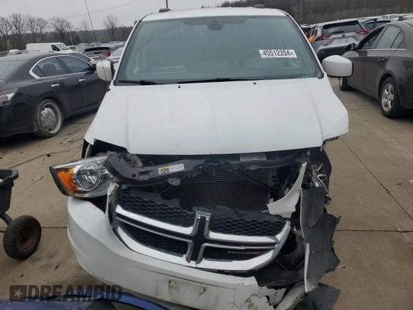 2019 Dodge Grand Caravan SXT with VIN 2C7WDGCG5KR584228, listed as a Copart auction lot 88709775 with 150,581 mi miles and Salvage Title. Bid and sale history available at DreamBid. Image 6.