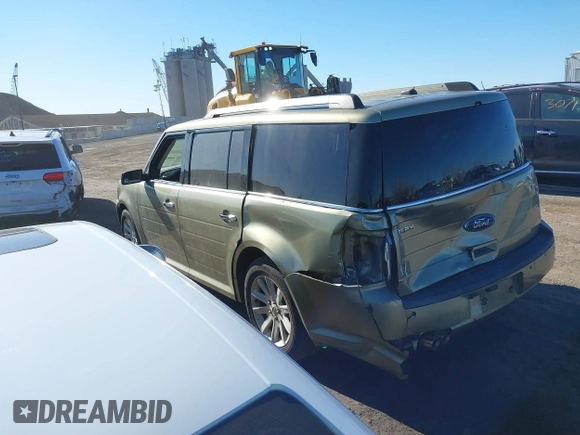 2012 Ford Flex SEL with VIN 2FMGK5CC8CBD00833, listed as a IAAI auction lot 41882383 with 202,171 mi miles. Bid and sale history available at carsss.com. Image 3.