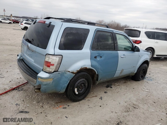 2008 Mercury Mariner with VIN 4M2CU81Z98KJ22539, listed as a Copart auction lot 49060465 with 0 mi miles and Clean Title. Bid and sale history available at carsss.com. Image 3.