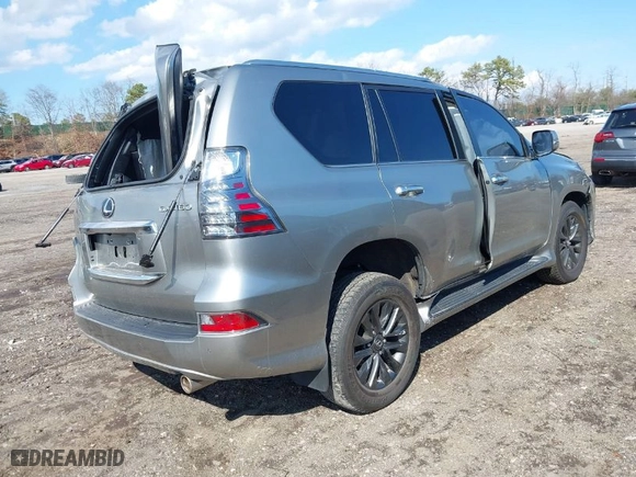 2021 Lexus GX with VIN JTJAM7BX6M5291573, listed as a IAAI auction lot 41872180 with 33,832 mi miles. Bid and sale history available at carsss.com. Image 4.