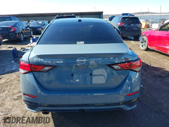 2024 Nissan Sentra SR with VIN 3N1AB8DV6RY207470, listed as a IAAI auction lot 41486139 with 13,835 mi miles and . Bid and sale history available at DreamBid. Image 16.