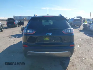 2020 Jeep Cherokee Limited with VIN 1C4PJLDB8LD577123, listed as a IAAI auction lot 41220273 with 92,573 mi miles. Bid and sale history available at carsss.com. Image 16.