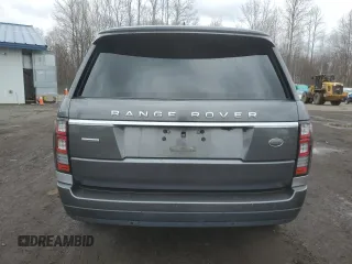 2017 Land Rover Range Rover with VIN SALGS5FE1HA352785, listed as a Copart auction lot 52751615 with 67,651 mi miles and Salvage title. Bid and sale history available at DreamBid. Image 6.