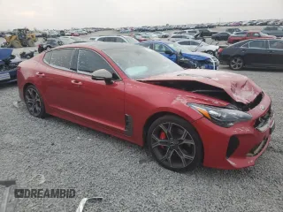 2020 Kia Stinger GT2 with VIN KNAE55LC6L6076511, listed as a Copart auction lot 41895725 with 62,808 mi miles and Salvage Title. Bid and sale history available at carsss.com. Image 4.