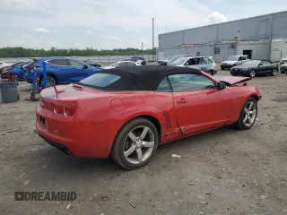 2011 Chevrolet Camaro 1LT with VIN 2G1FB3DD2B9182935, listed as a Copart auction lot 55523415 with 128,580 mi miles and Salvage title. Bid and sale history available at DreamBid. Image 3.