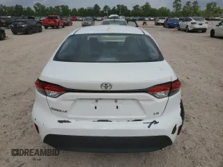 2023 Toyota Corolla LE z VIN JTDB4MEE6PJ003918, wystawiony jako Copart lot #54190375 z przebiegiem 38 052 mil mil oraz Szkoda całkowita • Salvage title. Historia ofert i sprzedaży dostępna na DreamBid. Obrazek 6.