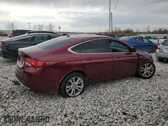 2016 Chrysler 200 Limited with VIN 1C3CCCAB3GN159568, listed as a Copart auction lot 53623595 with 159,513 mi miles and Clean Title. Bid and sale history available at carsss.com. Image 3.