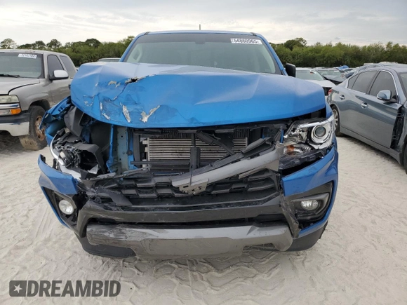 2022 Chevrolet Colorado 4WD Z71 z VIN 1GCGTDEN6N1270014, wystawiony jako Copart lot #54860965 z przebiegiem 49 029 mil mil oraz Szkoda całkowita • Salvage title. Historia ofert i sprzedaży dostępna na DreamBid. Obrazek 5.