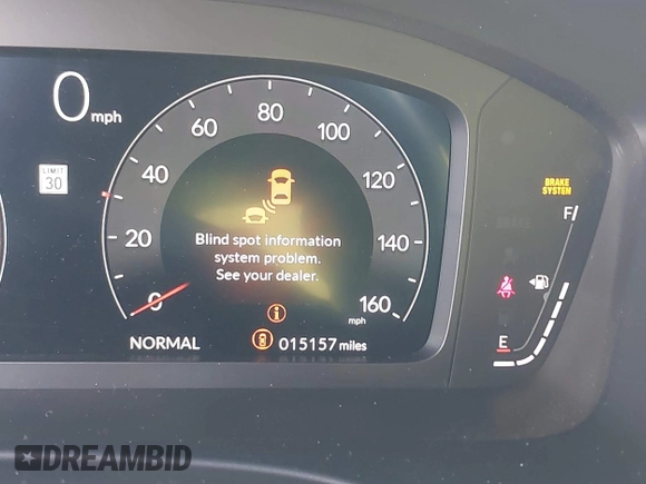 2023 Acura Integra Technology with VIN 19UDE4H60PA016126, listed as a IAAI auction lot 41561871 with 15,157 mi miles and . Bid and sale history available at DreamBid. Image 7.