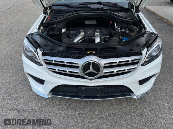 2018 Mercedes-Benz GLS 550 with VIN 4JGDF7DE4JA999468, listed as a Copart auction lot 62771725 with 164,613 mi miles and Clean title. Bid and sale history available at DreamBid. Image 7.