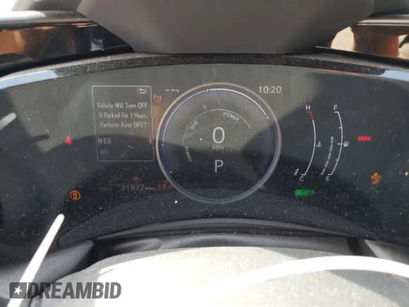 2023 Lexus NX with VIN 2T2GKCEZ7PC010327, listed as a Copart auction lot 66039184 with 21,892 mi miles and Salvage Title. Bid and sale history available at carsss.com. Image 9.