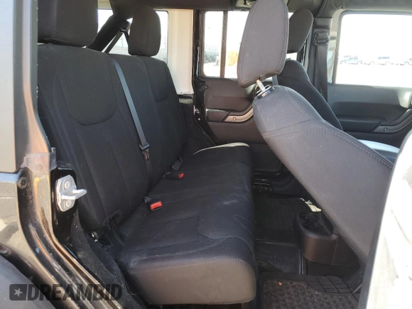 2014 Jeep Wrangler Unlimited Sport with VIN 1C4BJWDG8EL207287, listed as a Copart auction lot 49522335 with 67,472 mi miles and Salvage Title. Bid and sale history available at carsss.com. Image 11.