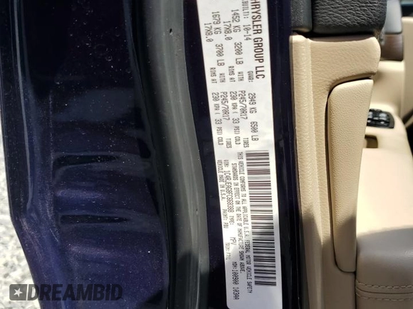 2015 Jeep Grand Cherokee Altitude with VIN 1C4RJEAG8FC668388, listed as a Copart auction lot 52360135 with 181,402 mi miles and Salvage Title. Bid and sale history available at carsss.com. Image 13.