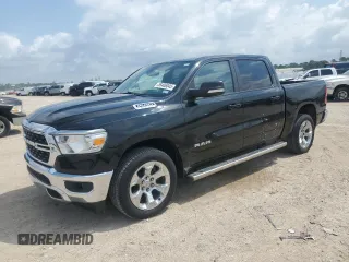 2022 Ram 1500 Lone Star with VIN 1C6RREFG6NN383331, listed as a Copart auction lot 55406045 with 58,021 mi miles and Salvage title. Bid and sale history available at DreamBid. Image 1.