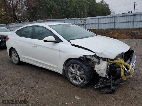 2018 Hyundai Elantra SEL with VIN 5NPD84LF0JH218803, listed as a Copart auction lot 80876394 with 145,475 mi miles and Salvage Title. Bid and sale history available at carsss.com. Image 4.