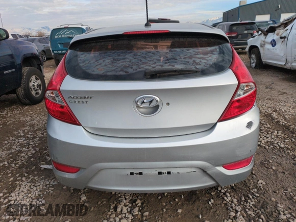 2012 Hyundai Accent SE with VIN KMHCU5AE2CU032501, listed as a Copart auction lot 88179295 with 125,975 mi miles and Salvage Title. Bid and sale history available at carsss.com. Image 6.