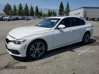 2018 BMW 3 Series 330i with VIN WBA8B9G53JNU95962, listed as a Copart auction lot 60750395 with 94,334 mi miles and Salvage title. Bid and sale history available at DreamBid. Image 1.