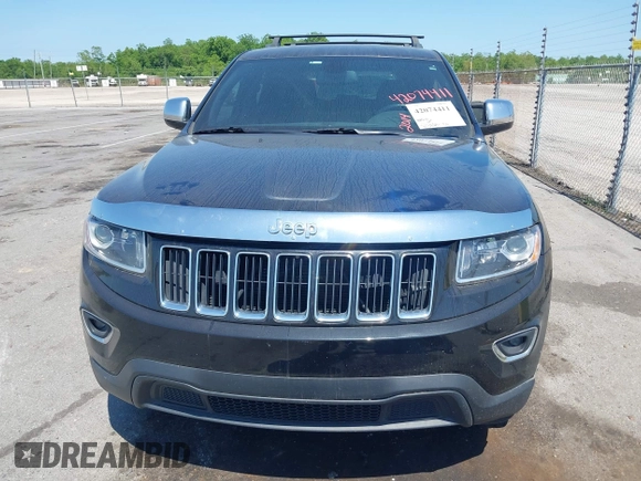 2014 Jeep Grand Cherokee Laredo with VIN 1C4RJEAG9EC157383, listed as a IAAI auction lot 42074411 with 213,566 mi miles and . Bid and sale history available at DreamBid. Image 12.